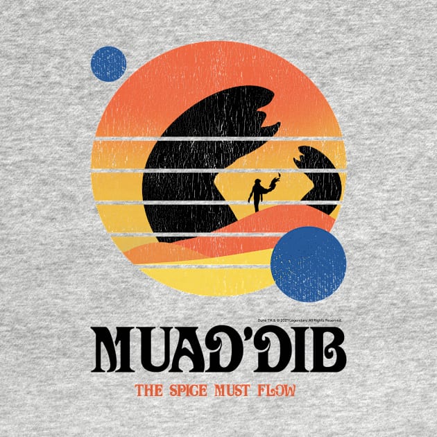 Muaddib, The Spice Must Flow, Vintage Arrakis by Dream Artworks